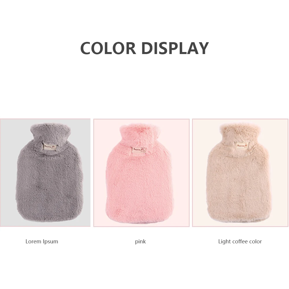 Hot Water Bottle with Plush Cover Hot Water Bag Classic Rubber Hot Water Bottle Large Capacity 1.8L
Hot Water Bottle with Plush Cover Hot Water Bag Classic Rubber Hot Water Bottle Large Capacity 1.8L