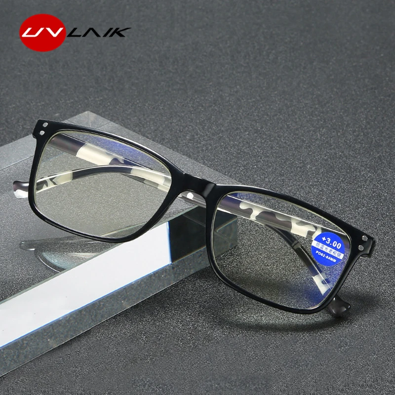 UVLAIK Blue Light Blocking Reading Glasses Women Men Ultralight Resin Presbyopia Glasses Hyperopia Eyeglasses Anti Fatigue
UVLAIK Blue Light Blocking Reading Glasses Women Men Ultralight Resin Presbyopia Glasses Hyperopia Eyeglasses Anti Fatigue