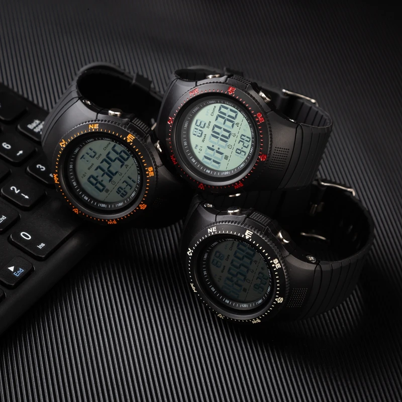 Sports Watch Men Digital Military Silicone Sport LED Waterproof Multifunction Electronic Wrist Watches Men Relogio Masculino
Sports Watch Men Digital Military Silicone Sport LED Waterproof Multifunction Electronic Wrist Watches Men Relogio Masculino