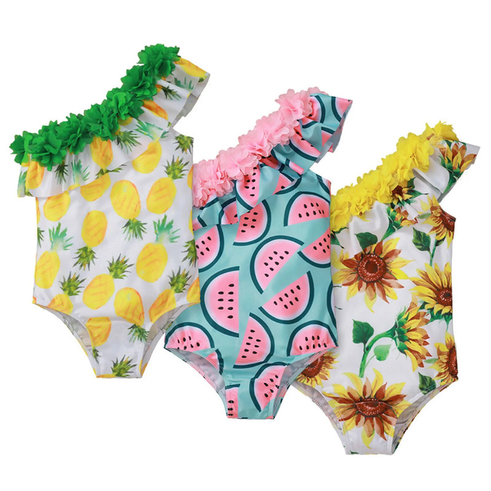 2021 Toddler Kid Baby Girls Swimwear Ruffle Print Bikini One-piece Swimwear Swimsuit Beachwear Baby Clothes Summer Girls Bikin
2021 Toddler Kid Baby Girls Swimwear Ruffle Print Bikini One-piece Swimwear Swimsuit Beachwear Baby Clothes Summer Girls Bikin