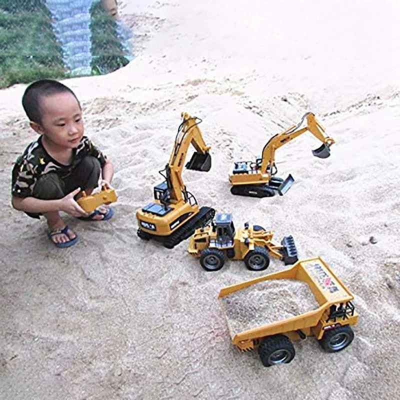 HUINA 1540 1:18 2.4G Radio Control 6 Channels 4 Wheel Construction Vehicle Electronic Toy RC Truck Dump Tractor Engineering Car
HUINA 1540 1:18 2.4G Radio Control 6 Channels 4 Wheel Construction Vehicle Electronic Toy RC Truck Dump Tractor Engineering Car