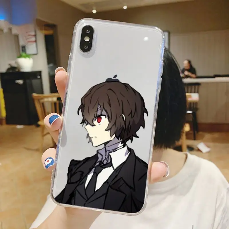 Bungo Stray Dogs Phone Case Transparent soft For iphone 5 5s 5c se 6 6s 7 8 11 12 plus mini x xs xr pro max 
Bungo Stray Dogs Phone Case Transparent soft For iphone 5 5s 5c se 6 6s 7 8 11 12 plus mini x xs xr pro max