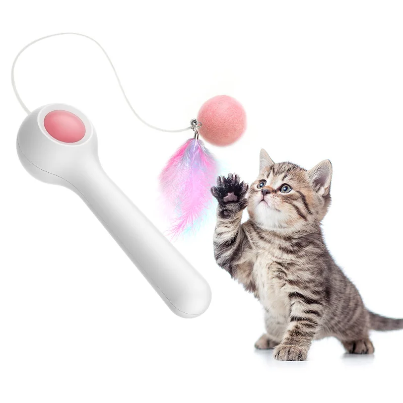 Cat Toy Gravity Automatic Retractable Play with Cat Stick Feather Fairy Stick Cat Supplies Play with Cat Artifact Spot Wholesale
Cat Toy Gravity Automatic Retractable Play with Cat Stick Feather Fairy Stick Cat Supplies Play with Cat Artifact Spot Wholesale