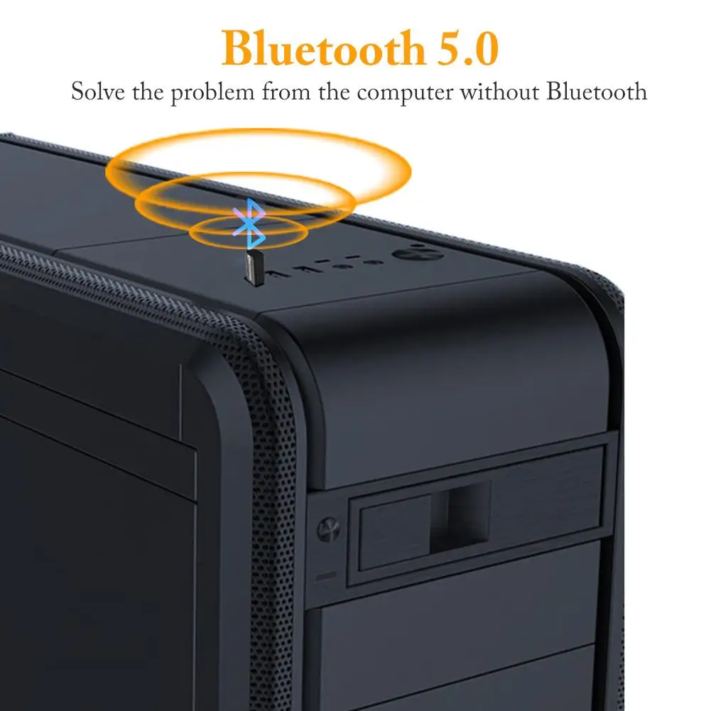 2 в 1 USB Bluetooth 5 0 адаптер аудио передатчик приемник Мини ключ беспроводной для