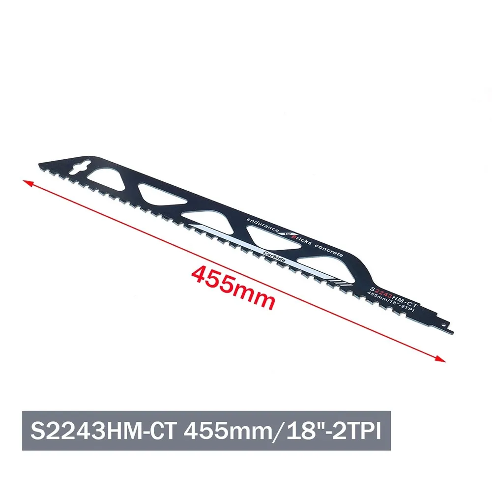 Carbide Saw Blades Cutting Brick And Stone Reciprocating Saw Blade Red/Grey S0243HM S2243HM
Carbide Saw Blades Cutting Brick And Stone Reciprocating Saw Blade Red/Grey S0243HM S2243HM