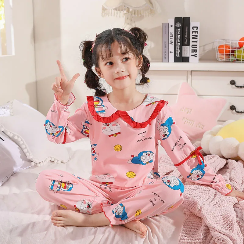Женская одежда, весенне-осенние хлопковые Пижамные комплекты с длинным рукавом, комплект одежды для сна с милым принтом для девочек, детска...
Женская одежда, весенне-осенние хлопковые Пижамные комплекты с длинным рукавом, комплект одежды для сна с милым принтом для девочек, детска...