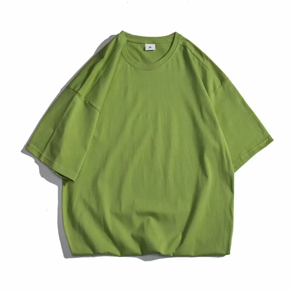 New Cotton T-shirt Short sleeve Man Summer Loose solid tshirt for men Round Neck Top Hip Hop Male Plus Size Tee shirt
New Cotton T-shirt Short sleeve Man Summer Loose solid tshirt for men Round Neck Top Hip Hop Male Plus Size Tee shirt