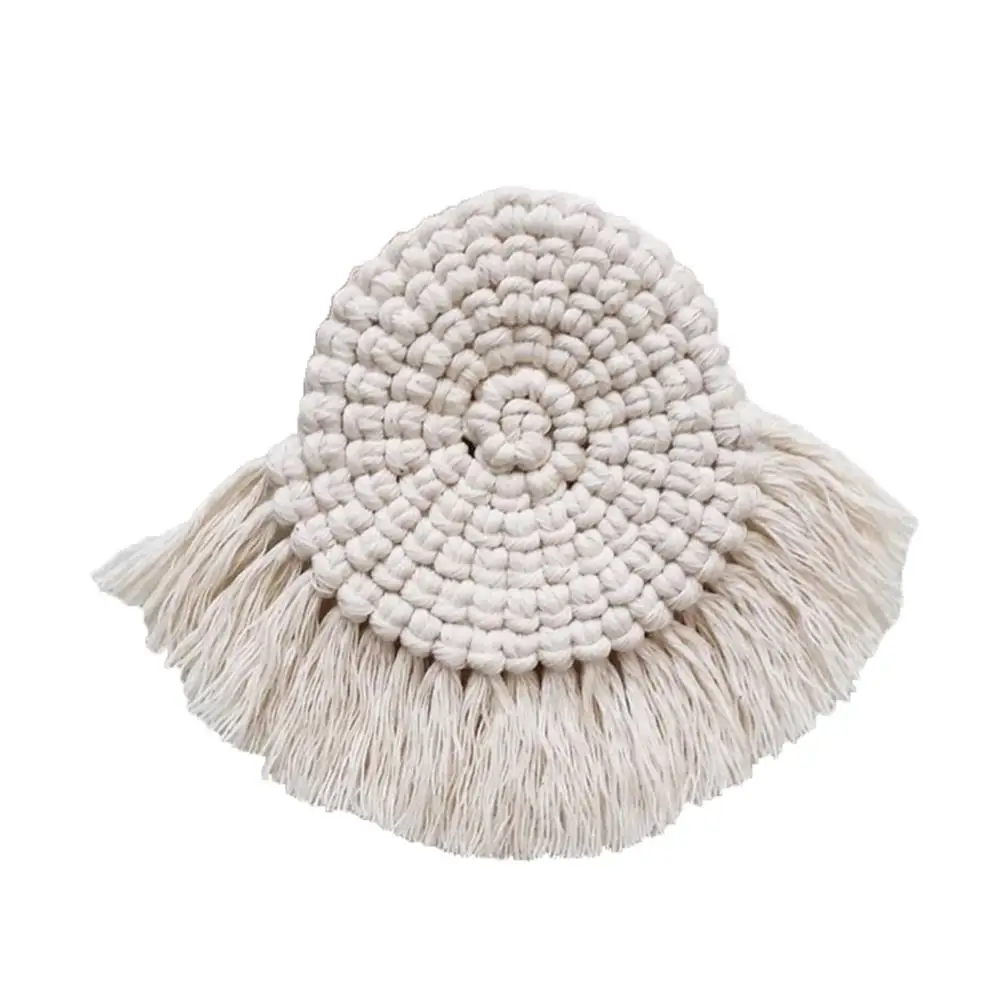 1pcs Table Mat Bohemian Style Cotton Rope Woven Coaster Thick Heat Insulation Pad Hand-woven Placemat
1pcs Table Mat Bohemian Style Cotton Rope Woven Coaster Thick Heat Insulation Pad Hand-woven Placemat