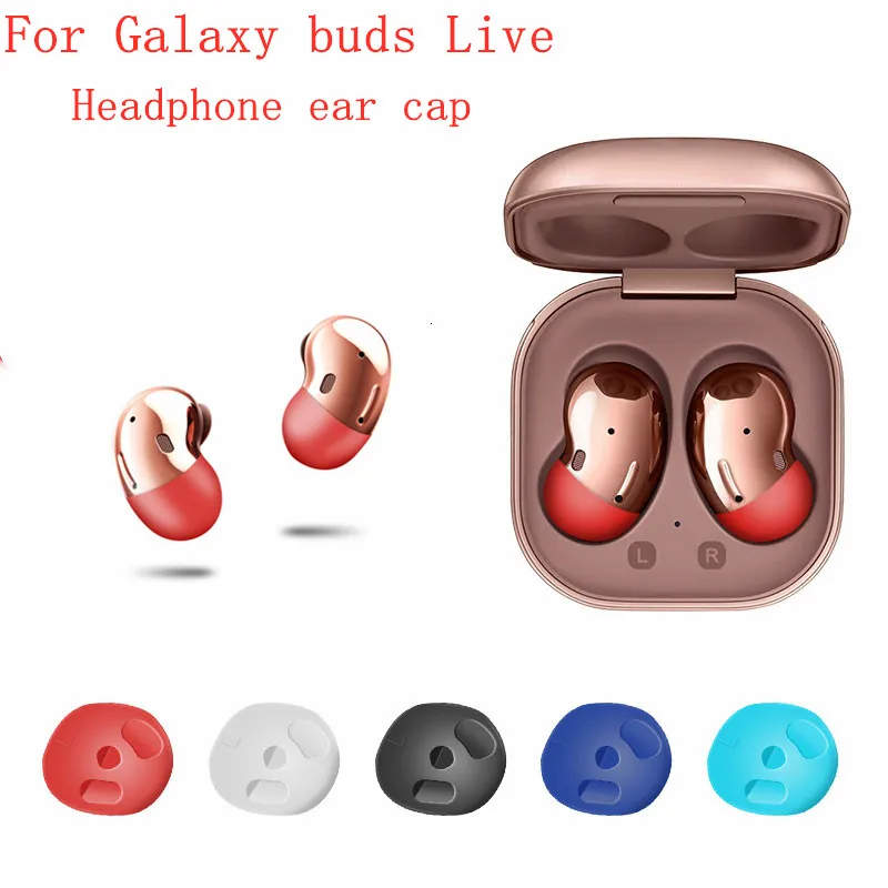 

Silicone Pads for Samsung Galaxy Buds Live Ear Protector Case Leakproof Sound Earphone Non-slip Ear Tips for Galaxy Buds Live