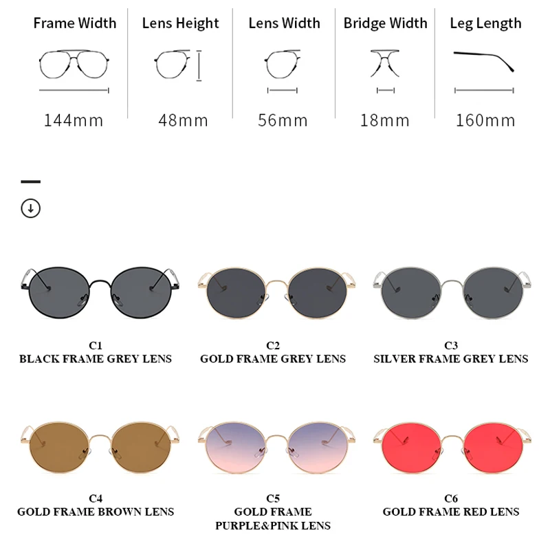 2020 Fashion Round Men Sunglasses Women Fashion Brand Small Frame Metal Sun Glasses For Men Vintage Glasses UV400 oculos de sol
2020 Fashion Round Men Sunglasses Women Fashion Brand Small Frame Metal Sun Glasses For Men Vintage Glasses UV400 oculos de sol