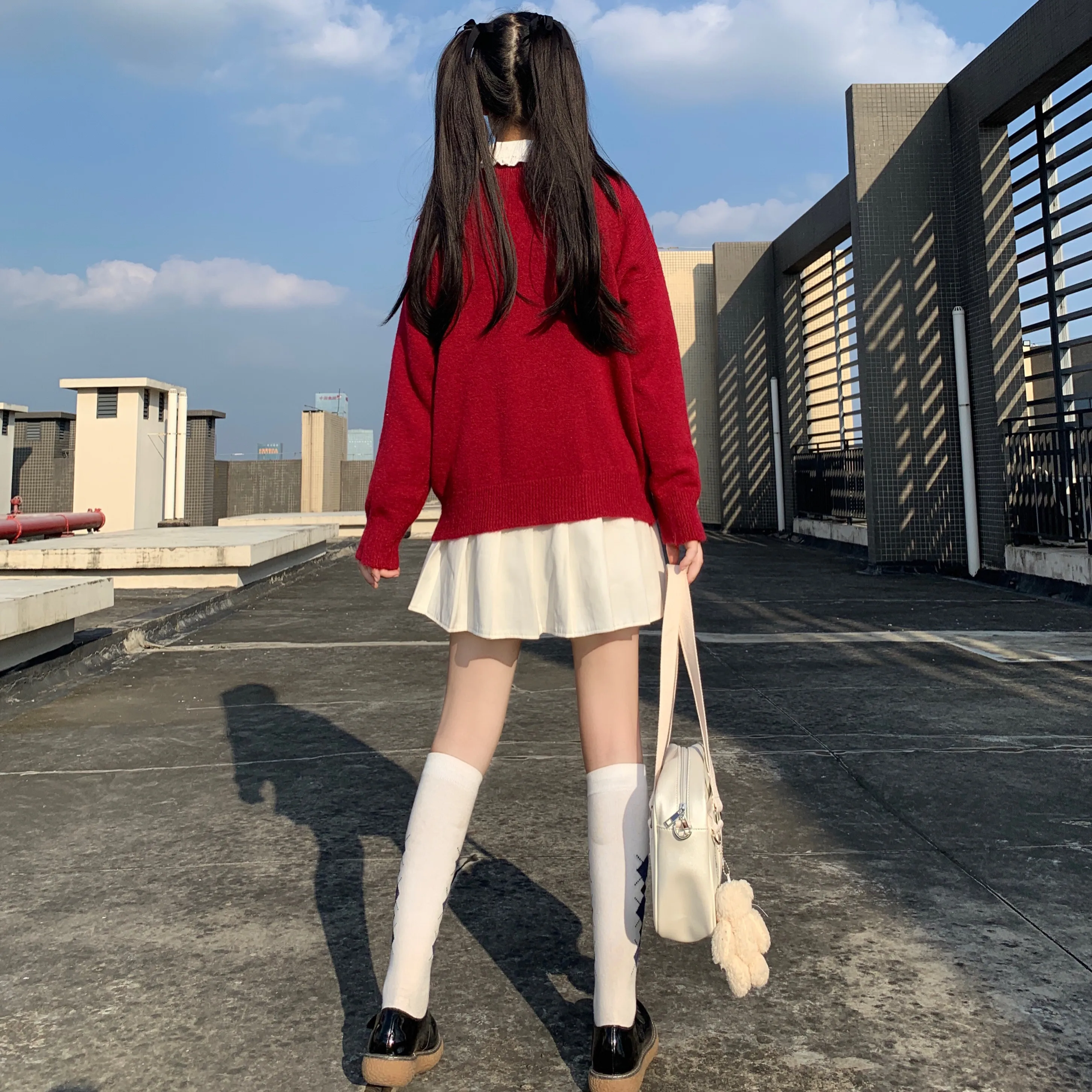 Japanese Winter New Sweety Soft Girly Sweaters Kawaii Bow Full Sleeve Pullovers Cute Lazy Style Knitting Keep Warm Sweater
Japanese Winter New Sweety Soft Girly Sweaters Kawaii Bow Full Sleeve Pullovers Cute Lazy Style Knitting Keep Warm Sweater