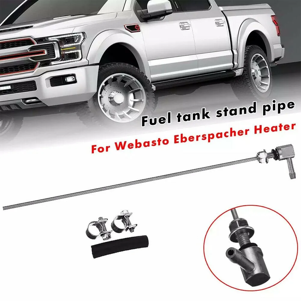 490MM Long Fuel Tank Stand Pipe Low Set For Eberspacher Webasto Parking Heater Low Profile Heater Fuel Standpipe +2 X Clamp
490MM Long Fuel Tank Stand Pipe Low Set For Eberspacher Webasto Parking Heater Low Profile Heater Fuel Standpipe +2 X Clamp