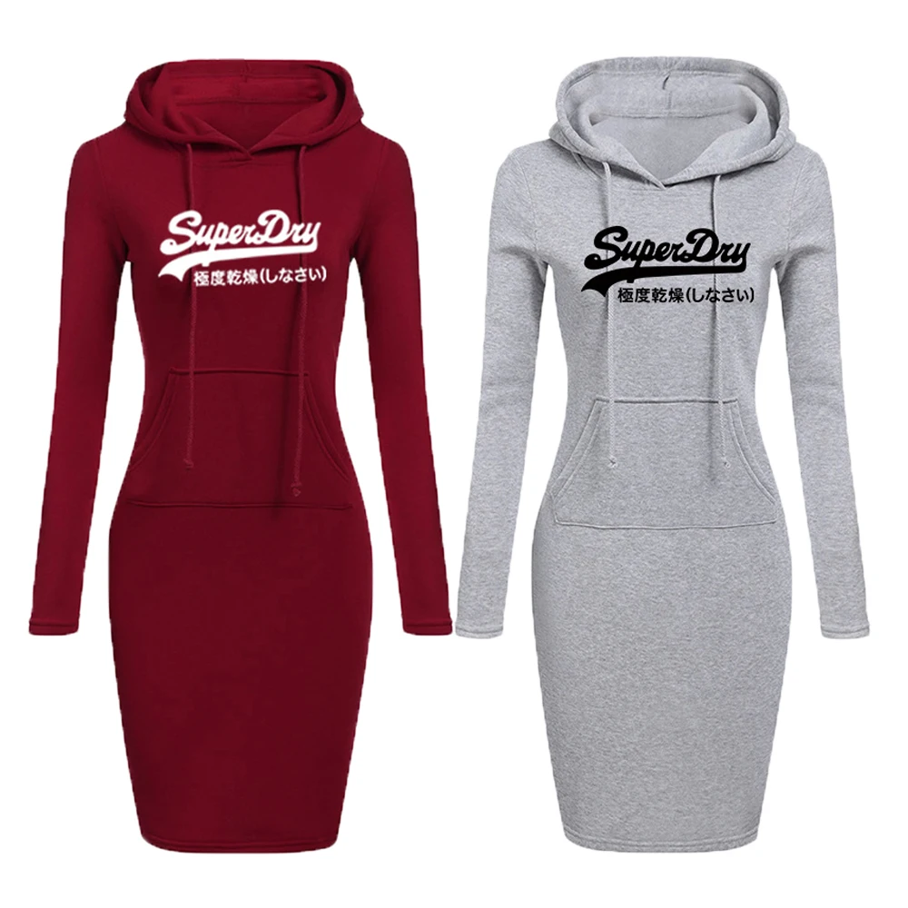 2021 Spring And Autumn Hooded Drawstring Women's Robe Femme Sweatshirt Dress Matching Casual Dress Long Sleeve Vestido De Mujer
2021 Spring And Autumn Hooded Drawstring Women's Robe Femme Sweatshirt Dress Matching Casual Dress Long Sleeve Vestido De Mujer