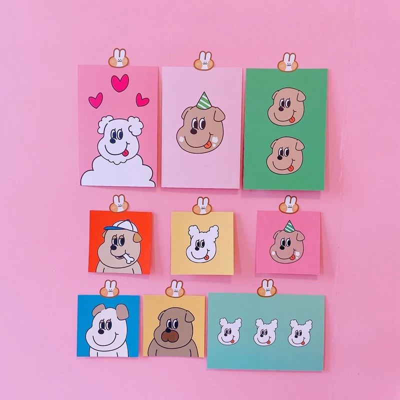 8pcs/pack Lovely Cartoon Funny Dog Creative Decorative Cards Mobile Shell Card Wall Decoration Props Decorative Painting Suit
8pcs/pack Lovely Cartoon Funny Dog Creative Decorative Cards Mobile Shell Card Wall Decoration Props Decorative Painting Suit
