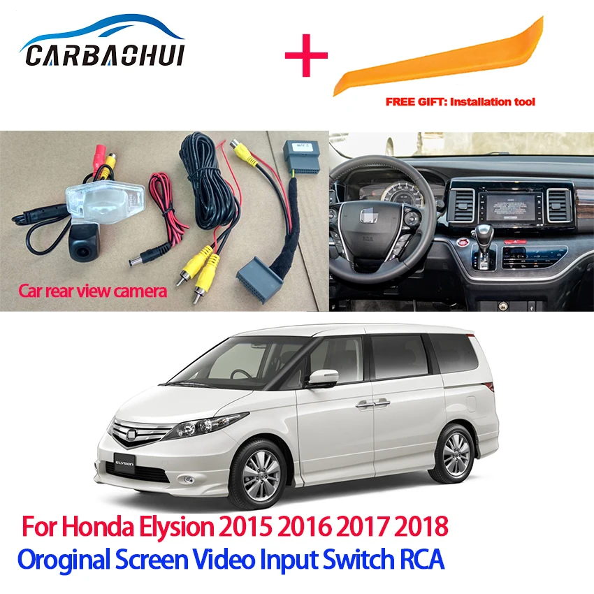 12Pin Wire Car Original Video Input Switch RCA Adapter Reverse Parking Cable For Honda Accord Inspire 10th 2017 2018 +car camera
12Pin Wire Car Original Video Input Switch RCA Adapter Reverse Parking Cable For Honda Accord Inspire 10th 2017 2018 +car camera