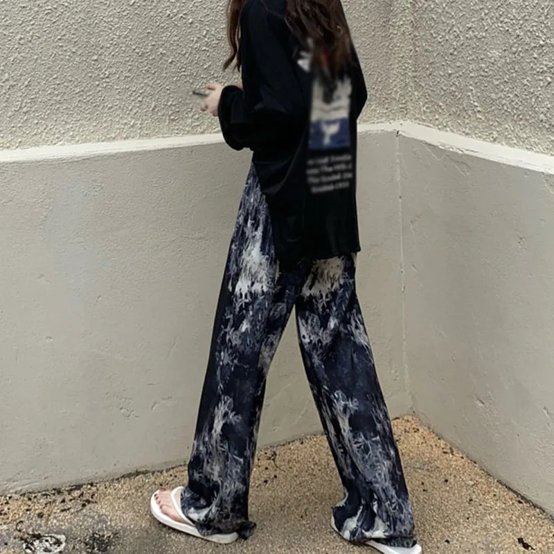 Women's Tie-dye Pants Hot Sell Style Loose Large Size Casual Wide-leg Full-Length Pants One Size
Women's Tie-dye Pants Hot Sell Style Loose Large Size Casual Wide-leg Full-Length Pants One Size