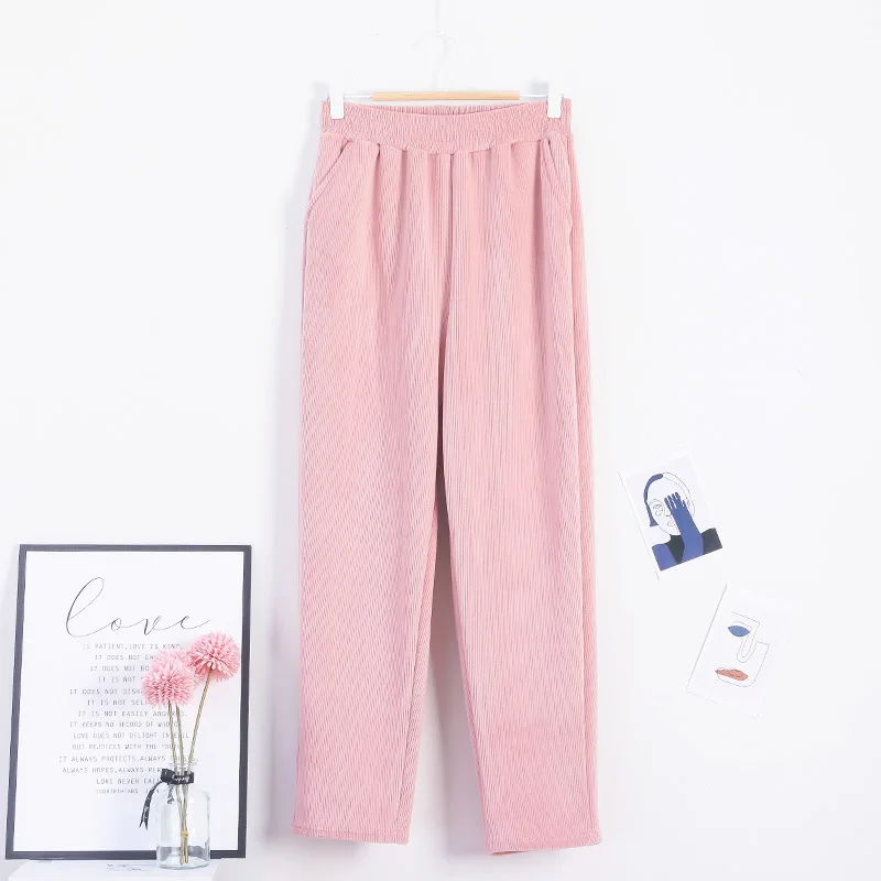 2021 pants winter Korean version traf plus velvet thick corduroy loose harajuku Women's pants casual thicker pants for women
2021 pants winter Korean version traf plus velvet thick corduroy loose harajuku Women's pants casual thicker pants for women