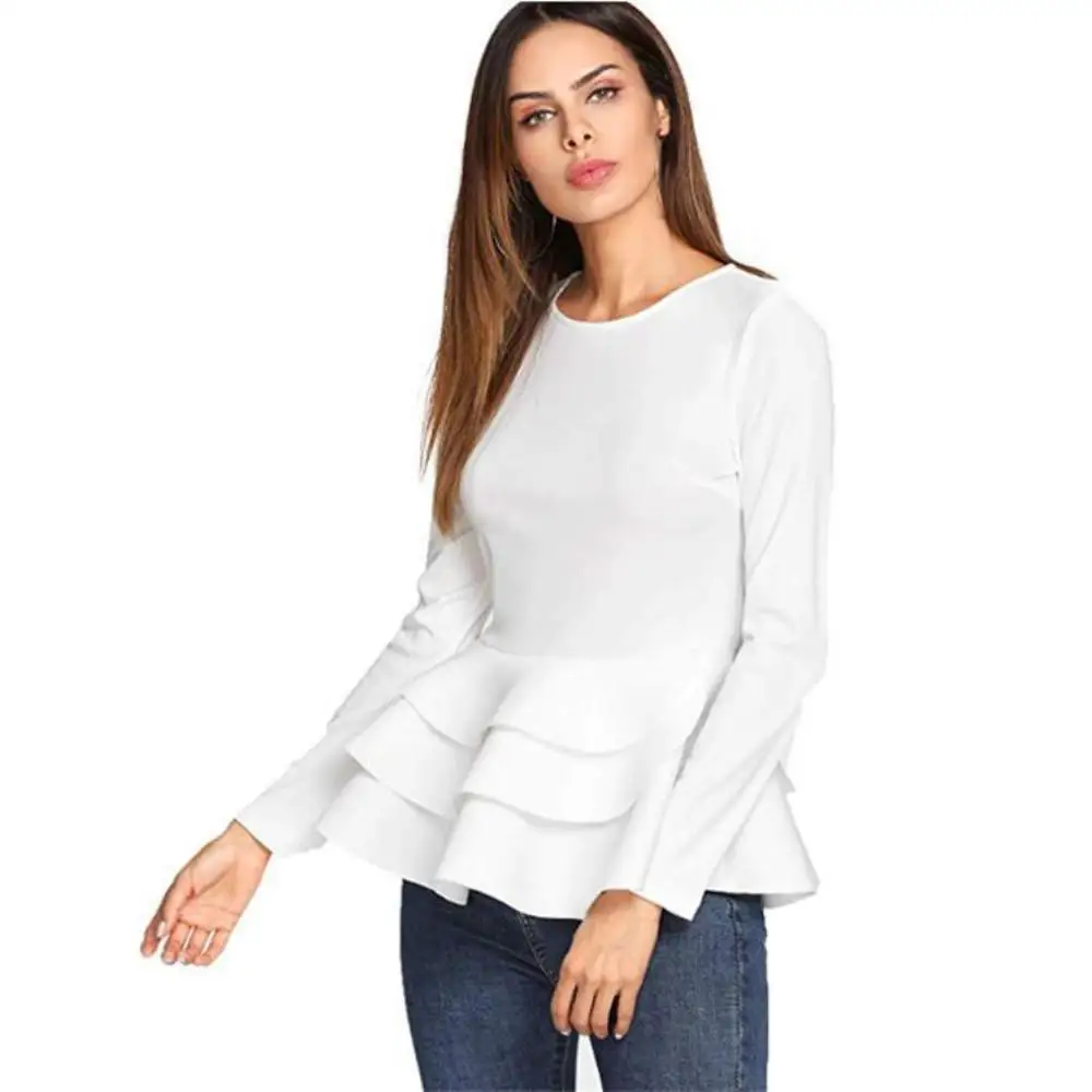 T-Shirts for Women Spring Round Neck Casual Long Sleeve White Top Top Women 2021 Gothic Clothes Female Clothing Halter Top Women
T-Shirts for Women Spring Round Neck Casual Long Sleeve White Top Top Women 2021 Gothic Clothes Female Clothing Halter Top Women