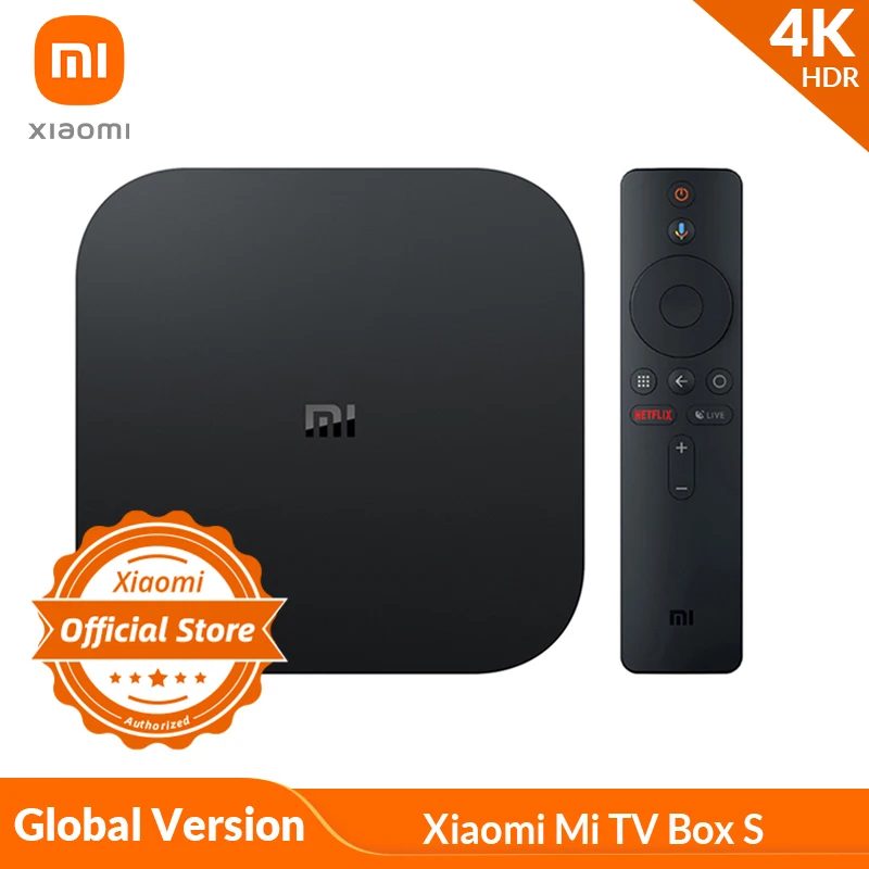 ТВ приставка Xiaomi Mi прошивка Global Version 4K HDR с поддержкой Android|ТВ-приставки и