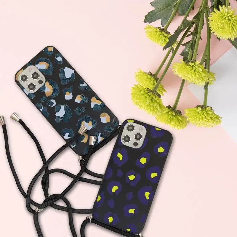 fashion Leopard Print sexy Phone Case For iPhone 7 8 11 12 X XS XR MINI Pro Max Plus Strap Cord Chain Lanyard soft
fashion Leopard Print sexy Phone Case For iPhone 7 8 11 12 X XS XR MINI Pro Max Plus Strap Cord Chain Lanyard soft