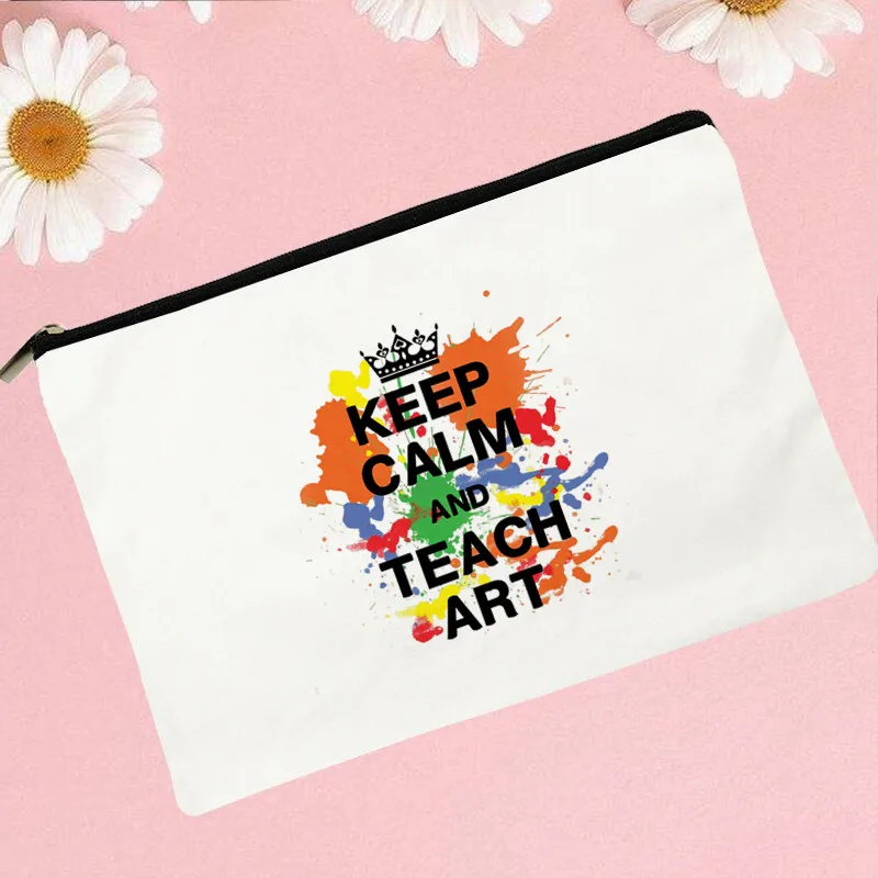 Women teacher keep calm Printed Make up bag Fashion Women Cosmetics Organizer Bag for Travel Colorful Storage Bag for Lady Bag
Women teacher keep calm Printed Make up bag Fashion Women Cosmetics Organizer Bag for Travel Colorful Storage Bag for Lady Bag