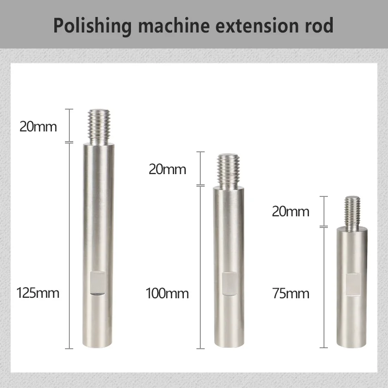 NEWONE Grinding Polishing Pad Rotary Extension Shaft Set 1" 2" 3" 5/8"-11 M10/M14 Thread Polishing Polisher Pad Backing Plate
NEWONE Grinding Polishing Pad Rotary Extension Shaft Set 1" 2" 3" 5/8"-11 M10/M14 Thread Polishing Polisher Pad Backing Plate