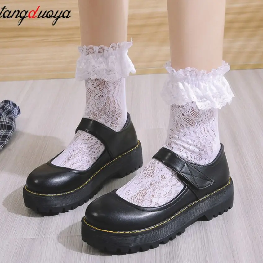 student shoes Women Harakuju Lolita shoes JK Student Sweet Girls Mary Jane Shoes Japanese Round Toe Platform Shoes
student shoes Women Harakuju Lolita shoes JK Student Sweet Girls Mary Jane Shoes Japanese Round Toe Platform Shoes