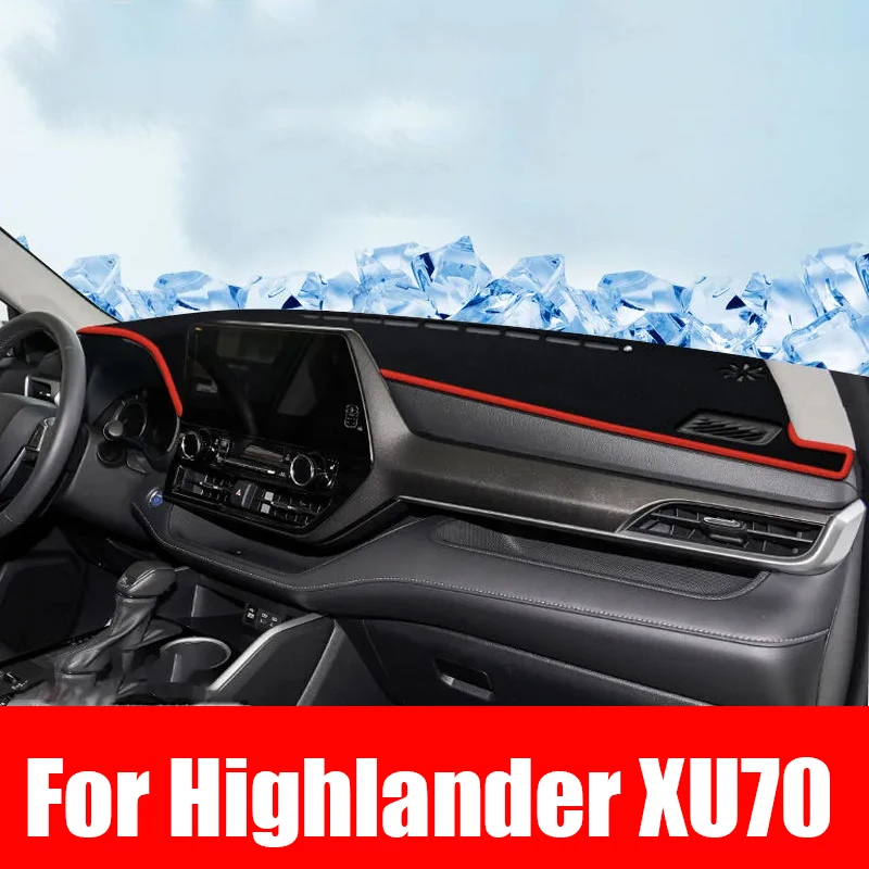 Car Dashboard Cover For Toyota Highlander Kluger XU70 2020 2021 2022 Auto Dash Mat Non-slip Sun Shade Pad Carpets Accessories
Car Dashboard Cover For Toyota Highlander Kluger XU70 2020 2021 2022 Auto Dash Mat Non-slip Sun Shade Pad Carpets Accessories