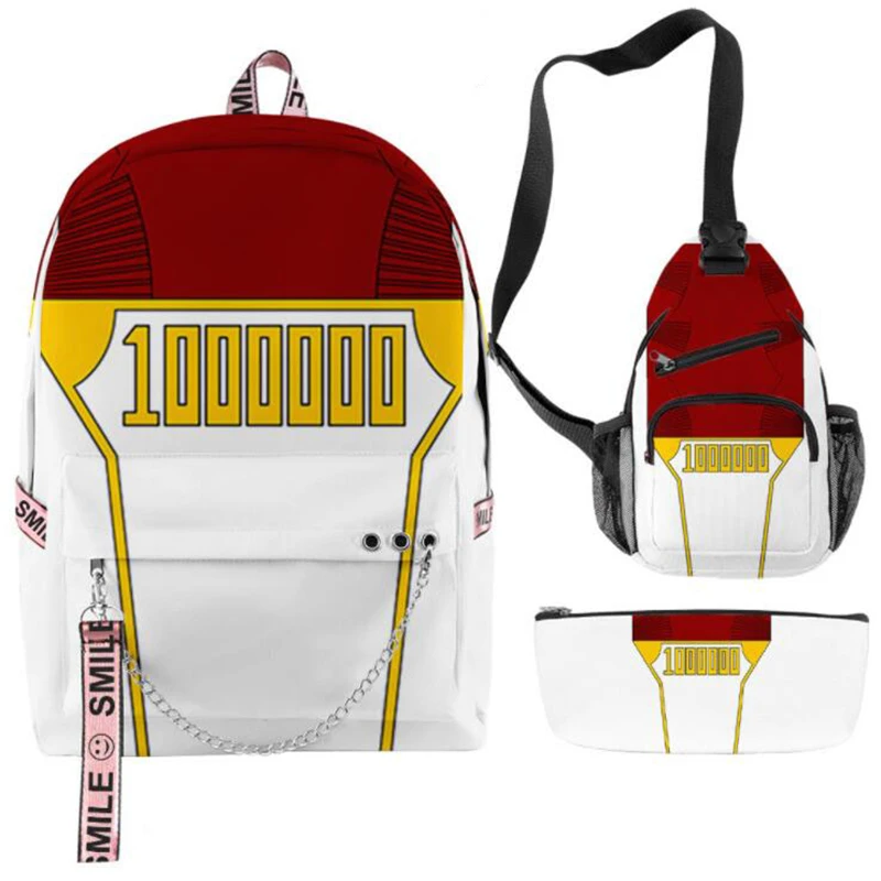 Japanese Anime My Hero Academia Backpacks Men Women 3 Style Boys Girls School Bags Oxford Waterproof Large Capacity Travel Bags 
Japanese Anime My Hero Academia Backpacks Men Women 3 Style Boys Girls School Bags Oxford Waterproof Large Capacity Travel Bags