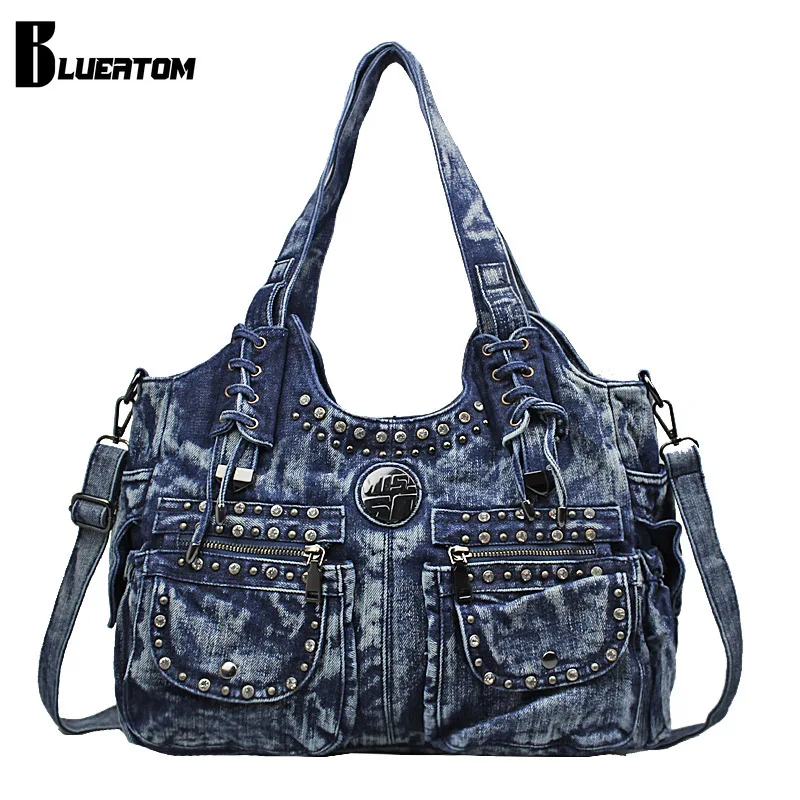 Vintage Design Fashion Denim Women Large Tote Bag Jeans Shoulder Bags Girls Handbags Crossbody Bag Women Messenger Bags
Vintage Design Fashion Denim Women Large Tote Bag Jeans Shoulder Bags Girls Handbags Crossbody Bag Women Messenger Bags
