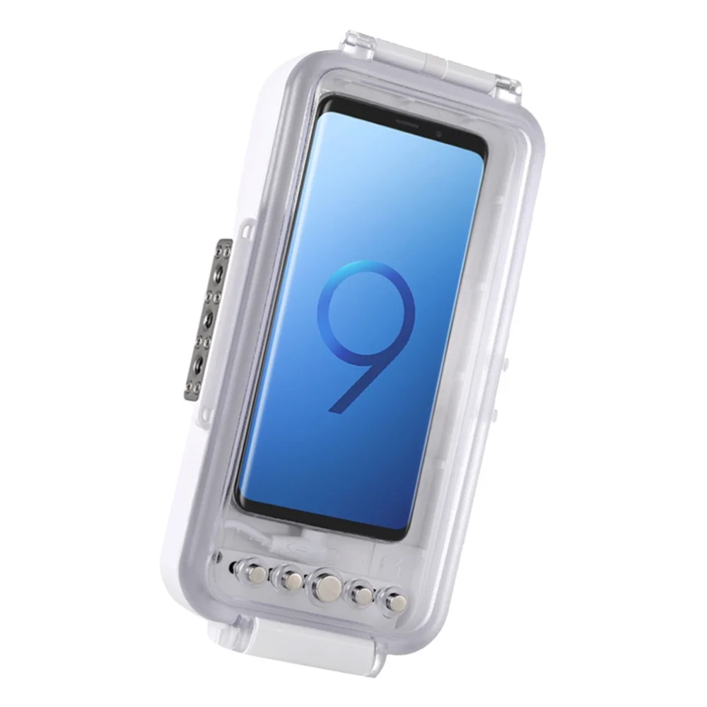 1PC Mobile Phone Diving Case 45m Waterproof Diving Housing Photo Video Taking Underwater Cover Compatible for Type-C OTG
1PC Mobile Phone Diving Case 45m Waterproof Diving Housing Photo Video Taking Underwater Cover Compatible for Type-C OTG