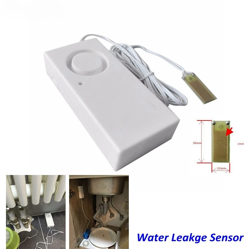 Home Alarm Water Leakage Alarm Detector 110dB Independent Water Leak Sensor Detection Flood Alert Overflow Security Alarm System
Home Alarm Water Leakage Alarm Detector 110dB Independent Water Leak Sensor Detection Flood Alert Overflow Security Alarm System