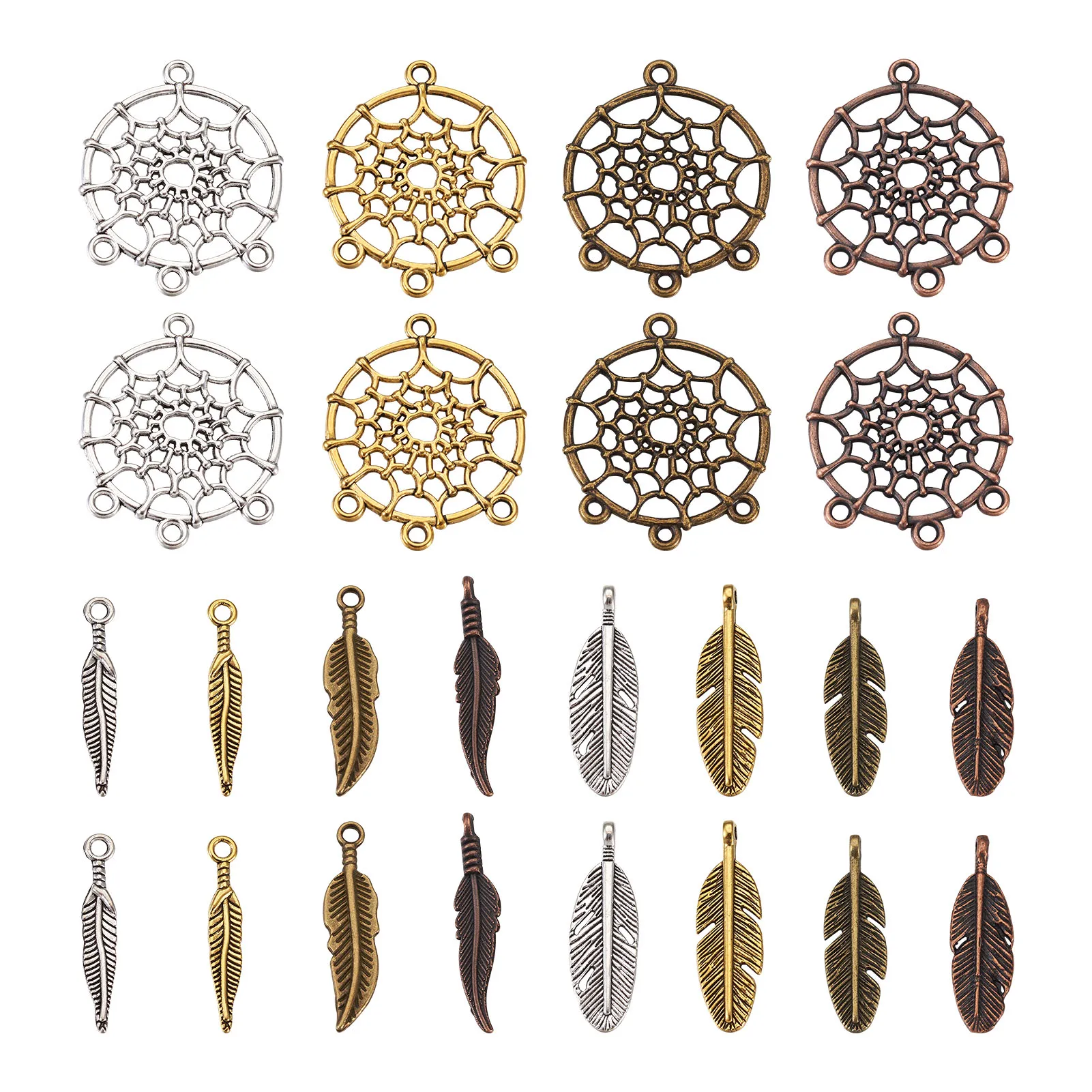 96pcs/Set Tibetan Style Alloy Chandelier Components Charms For Earring Bracelet DIY Jewelry Making Findings Accessories
96pcs/Set Tibetan Style Alloy Chandelier Components Charms For Earring Bracelet DIY Jewelry Making Findings Accessories
