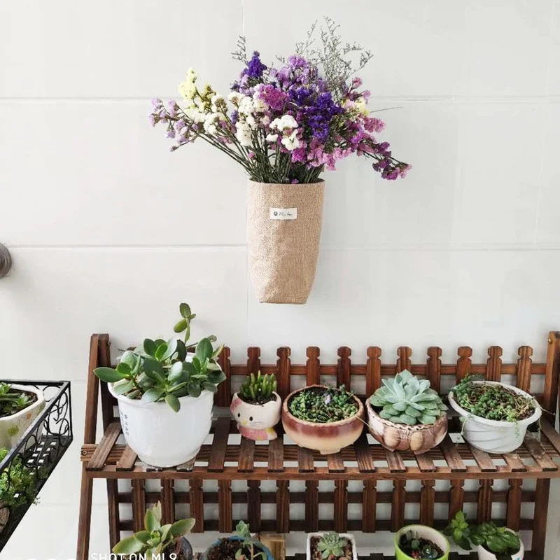 Dried flower vase, flower basket, wall decoration, wall-mounted vase, pastoral style, linen cloth, vase, cloth home decoration
Dried flower vase, flower basket, wall decoration, wall-mounted vase, pastoral style, linen cloth, vase, cloth home decoration