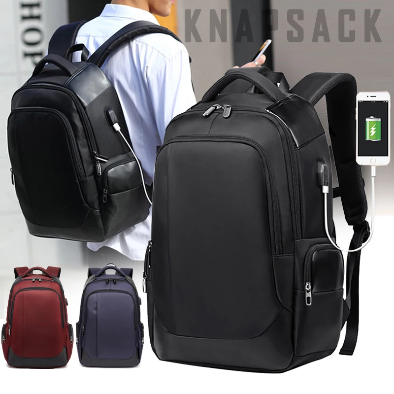 Hot Selling Men Travel Backpack Large Capacity Bag with USB Charging Port Laptop Rucksack
Hot Selling Men Travel Backpack Large Capacity Bag with USB Charging Port Laptop Rucksack