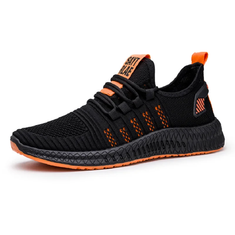 Fashion Men's Running Casual Shoes Summer Autumn Made of Breathable Solid Color Mesh Material Lace-up Sneakers for Sports
Fashion Men's Running Casual Shoes Summer Autumn Made of Breathable Solid Color Mesh Material Lace-up Sneakers for Sports
