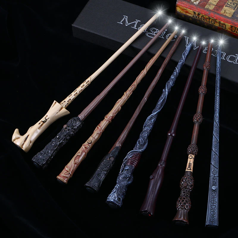 Cosplay Draco Malfoy Magic Wands harryed Metal/Iron Core Children MagicToy Snape Wand MagicTrick lighting Kids ChristmasGift Box
Cosplay Draco Malfoy Magic Wands harryed Metal/Iron Core Children MagicToy Snape Wand MagicTrick lighting Kids ChristmasGift Box