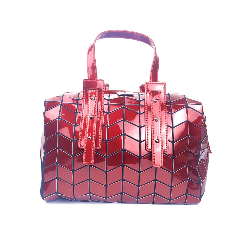 2021 New Glossy Leaf Pattern Women's Boston HandBag Japan Style Shoulder Bags Large Geometric Diamond Female Office Business Bag
2021 New Glossy Leaf Pattern Women's Boston HandBag Japan Style Shoulder Bags Large Geometric Diamond Female Office Business Bag