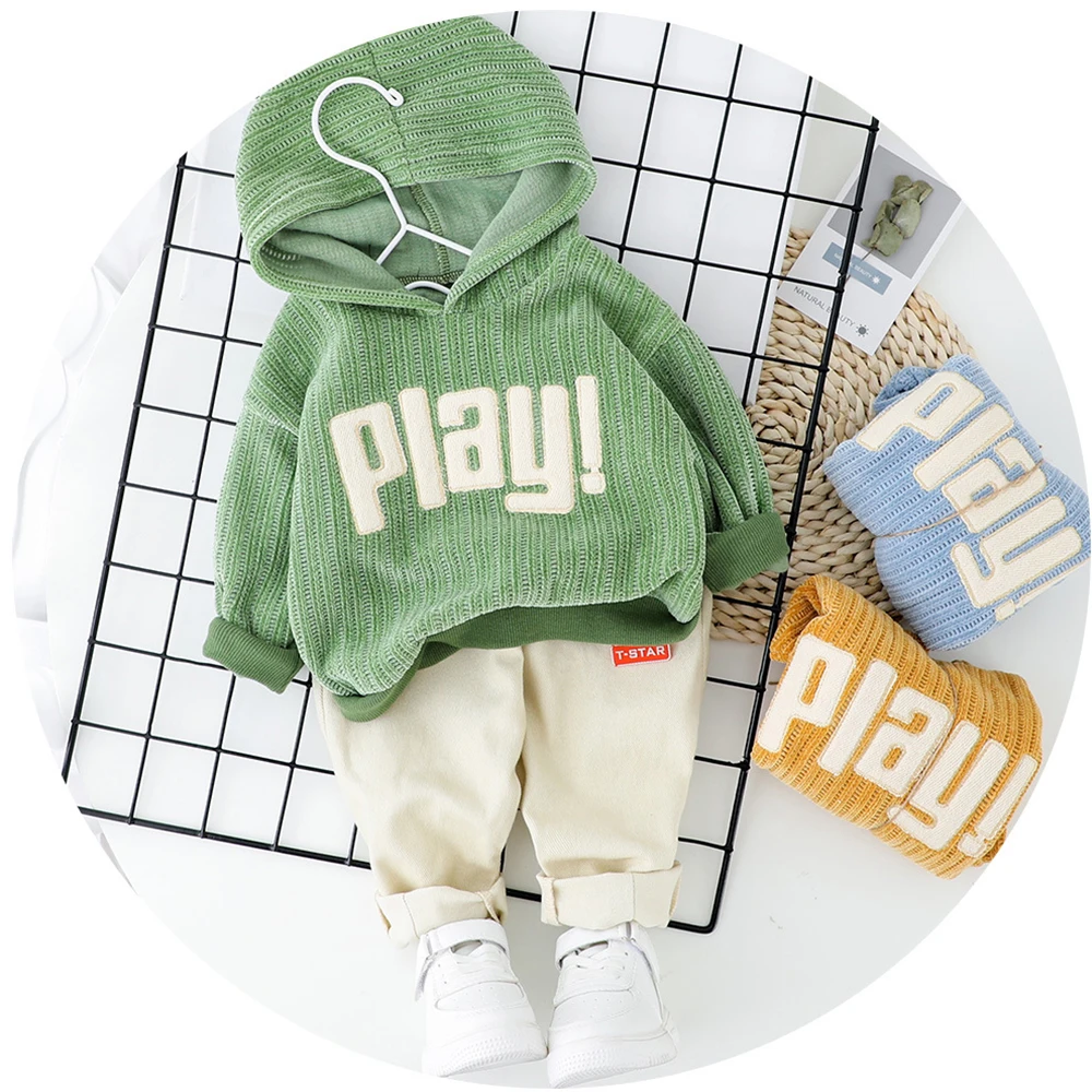 2021 New Children's Wear Two-piece Children's Spring and Autumn Wear Alphabet Long-sleeved Hoodie Children's Wear Boys and Girl'
2021 New Children's Wear Two-piece Children's Spring and Autumn Wear Alphabet Long-sleeved Hoodie Children's Wear Boys and Girl'