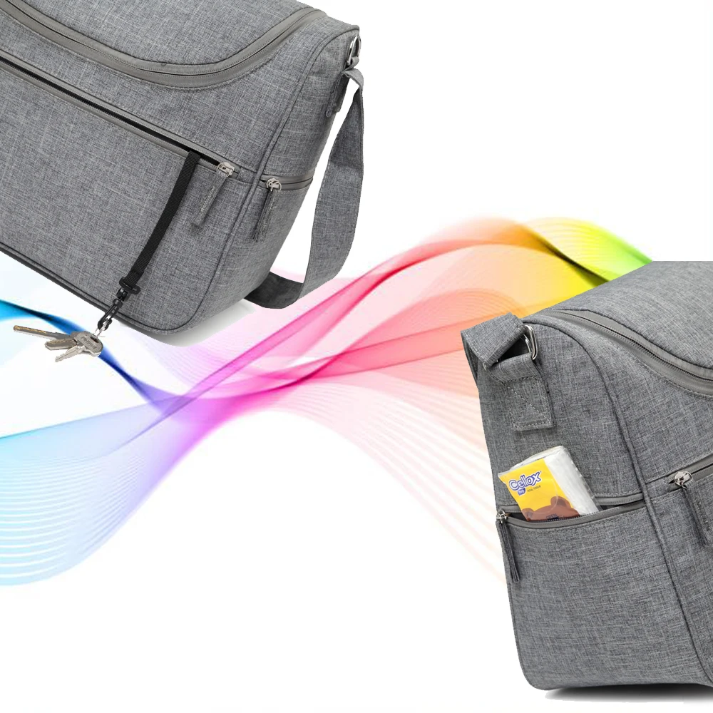 Large Fashion Baby Nappy Travel Diaper Bag Stroller Organizer Shoulder Bags + Changing Pad + Stroller Straps
Large Fashion Baby Nappy Travel Diaper Bag Stroller Organizer Shoulder Bags + Changing Pad + Stroller Straps