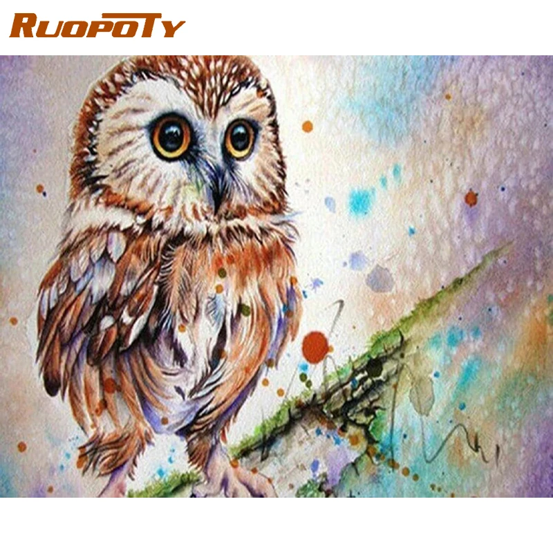 RUOPOTY 5D DIY Diamond Painting Owl Full Square Rhinestone Mosaic Diamond Embroidery Animals Cross Stitch Kit Home Decors
RUOPOTY 5D DIY Diamond Painting Owl Full Square Rhinestone Mosaic Diamond Embroidery Animals Cross Stitch Kit Home Decors