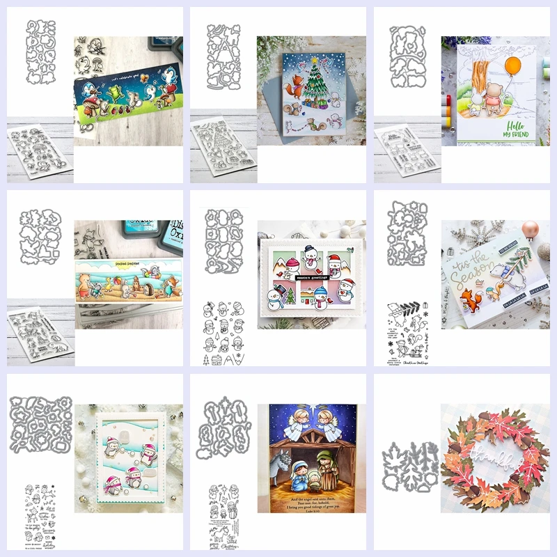 Металлические пресс-формы с прозрачными штампами, снеговик, пингвин, медведь, лиса, деревья, грибы, ангел, Санта-Клаус, сделай сам, скрапбукин...
Металлические пресс-формы с прозрачными штампами, снеговик, пингвин, медведь, лиса, деревья, грибы, ангел, Санта-Клаус, сделай сам, скрапбукин...