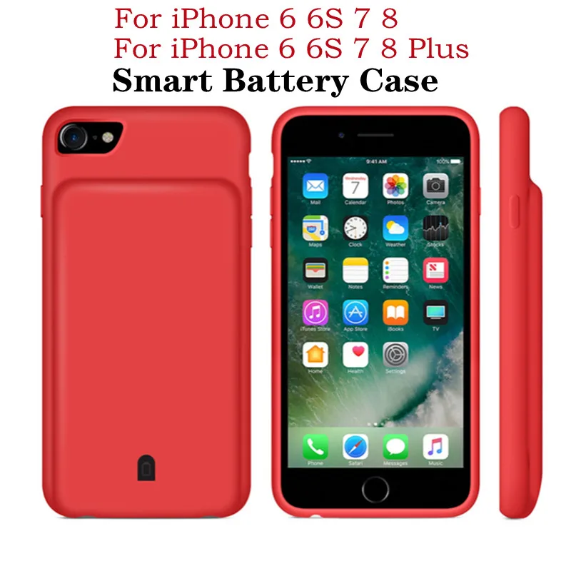 Чехол-аккумулятор для iPhone 6, 6S, 7, 8 Plus
Чехол-аккумулятор для iPhone 6, 6S, 7, 8 Plus