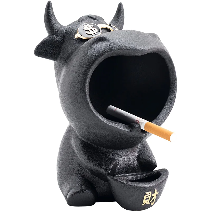 Cute Animal Cattle Ashtray Creative Ceramic Household Anti-Fly Ash Car Individualized and Popular Ashtray Ornaments
Cute Animal Cattle Ashtray Creative Ceramic Household Anti-Fly Ash Car Individualized and Popular Ashtray Ornaments
