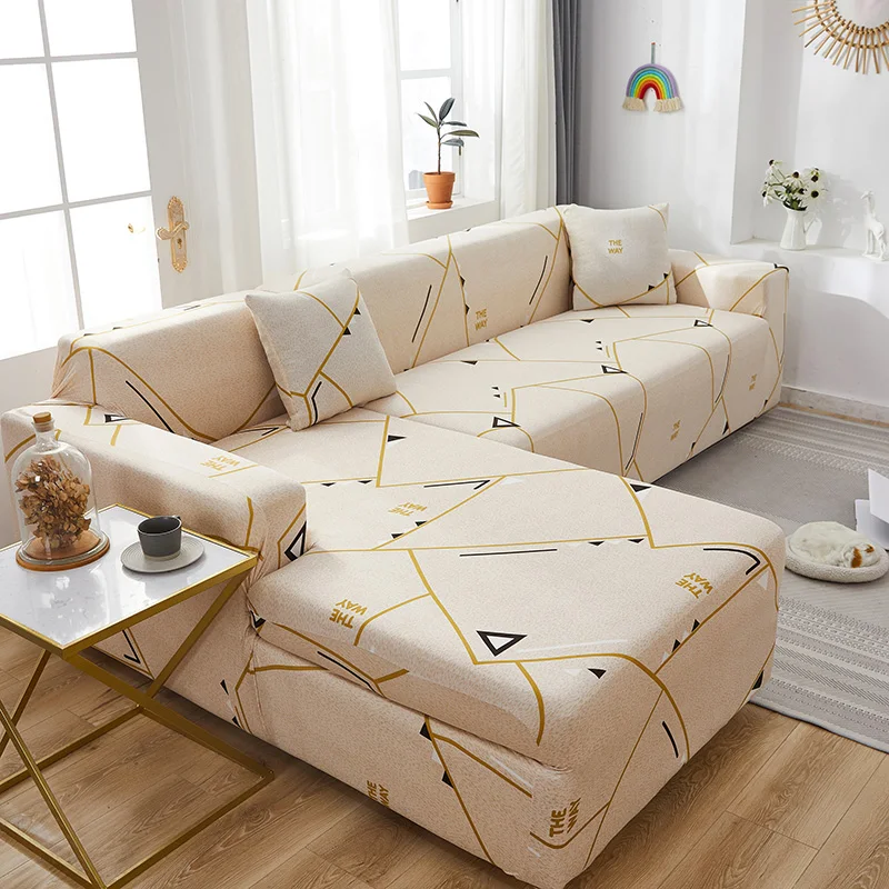 

Эластичные Чехлы для дивана из полиэстера, секционный чехол для гостиной, домашний декор, на одно/два/три/четыре места
