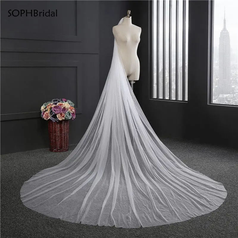 New Arrival 3 Meter Wedding Veil Bridal Headwear Wedding Accessories Welon Boda Double-Layer Bridal Veils Wesele for Church
New Arrival 3 Meter Wedding Veil Bridal Headwear Wedding Accessories Welon Boda Double-Layer Bridal Veils Wesele for Church