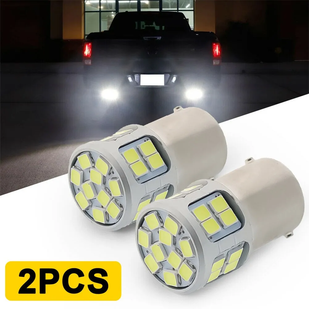 2pcs Car LED Bulbs Brake Light 1156 30SMD 2835 Reversing Light Turn Signal White 6000K Car LED Lights Waterproof Accessories
2pcs Car LED Bulbs Brake Light 1156 30SMD 2835 Reversing Light Turn Signal White 6000K Car LED Lights Waterproof Accessories