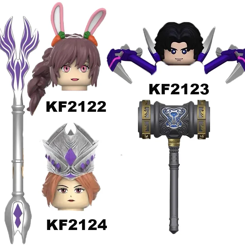 Миниатюрные фигурки героев аниме Douluo из континента Тан Сан Сяо Ву, строительные блоки, игрушки для детей, Подарочные игрушки KF2122 KF2123 KF214 
Миниатюрные фигурки героев аниме Douluo из континента Тан Сан Сяо Ву, строительные блоки, игрушки для детей, Подарочные игрушки KF2122 KF2123 KF214