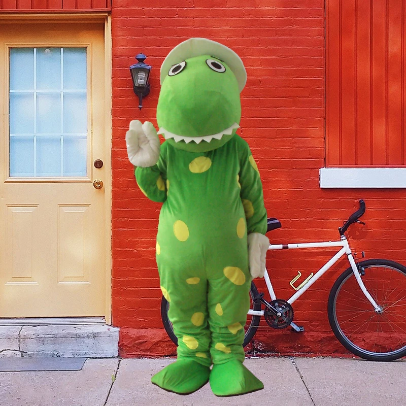 Gentleman Dinosaur Mascot Costume Adult Halloween Birthday party cartoon Apparel Cosplay Costumes
Gentleman Dinosaur Mascot Costume Adult Halloween Birthday party cartoon Apparel Cosplay Costumes