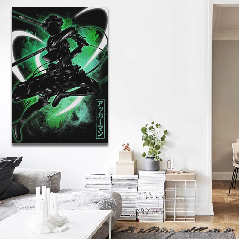 Levi Attack on Titan Art design poster Canvas Wall Art Decoration prints for living Kid Children room Home bedroom decor
Levi Attack on Titan Art design poster Canvas Wall Art Decoration prints for living Kid Children room Home bedroom decor